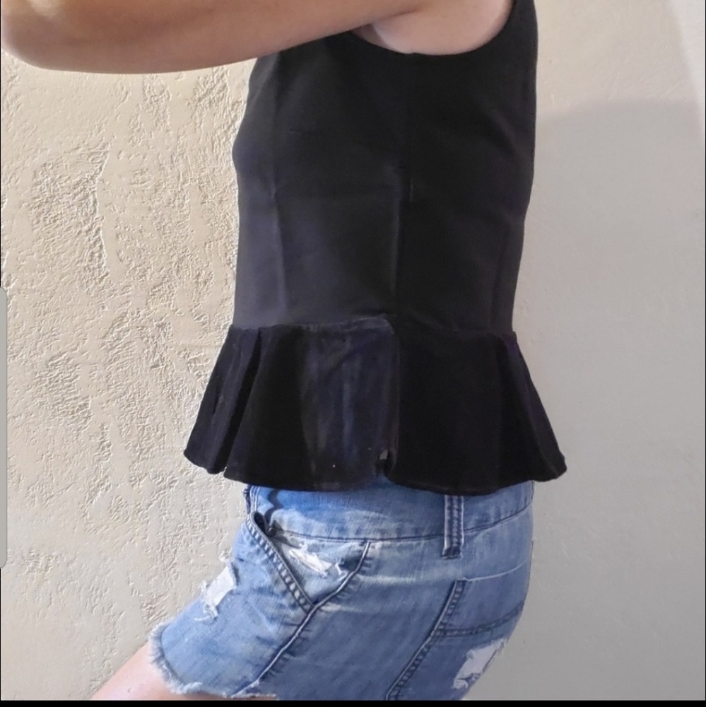 J.Crew sleeveless peplum top - Picture 2 of 8